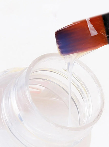 KissICON White KissIcon 120ML Gloss Varnish For Air Dry Glaze