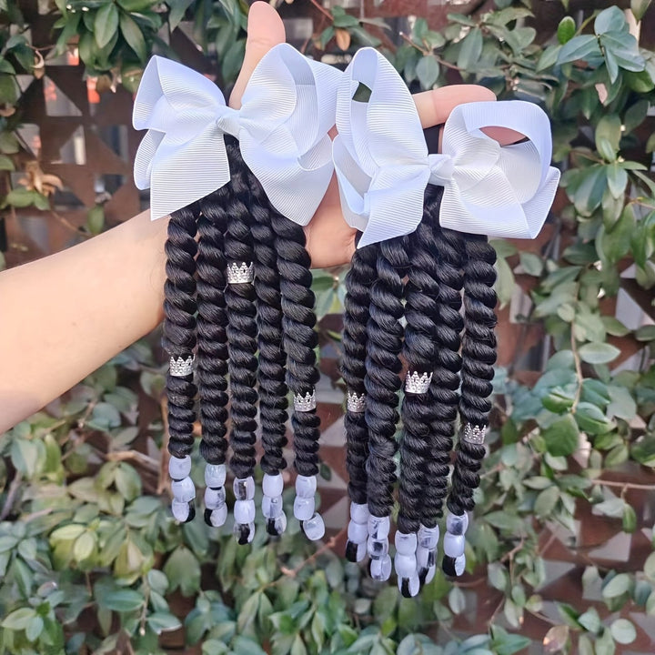 KissIcon Delicate Braided Ponytail Extensions Dreadlocks