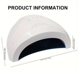 KissICON WHITE KissIcon UV LED Nail Lamp - Infrared Auto