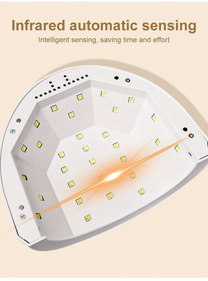 KissICON WHITE KissIcon UV LED Nail Lamp - Infrared Auto