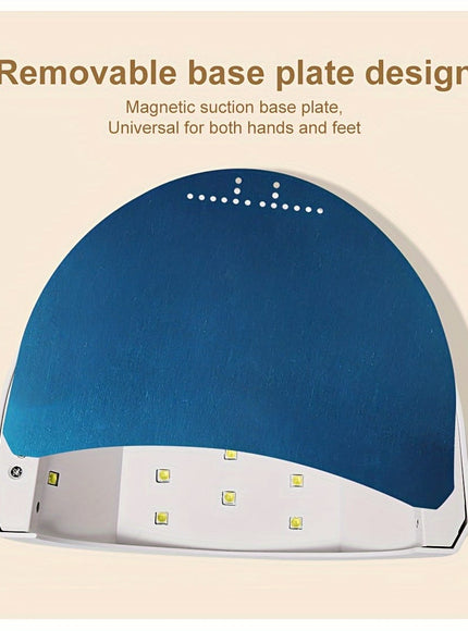 KissICON WHITE KissIcon UV LED Nail Lamp - Infrared Auto