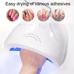 KissICON WHITE KissIcon UV LED Nail Lamp - Infrared Auto