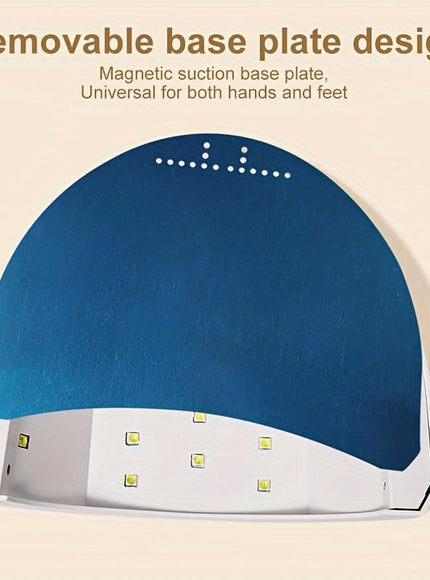 KissICON WHITE KissIcon UV LED Nail Lamp - Infrared Auto
