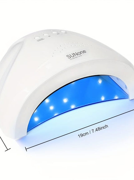KissICON WHITE KissIcon UV LED Nail Lamp - Infrared Auto