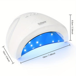 KissICON WHITE KissIcon UV LED Nail Lamp - Infrared Auto