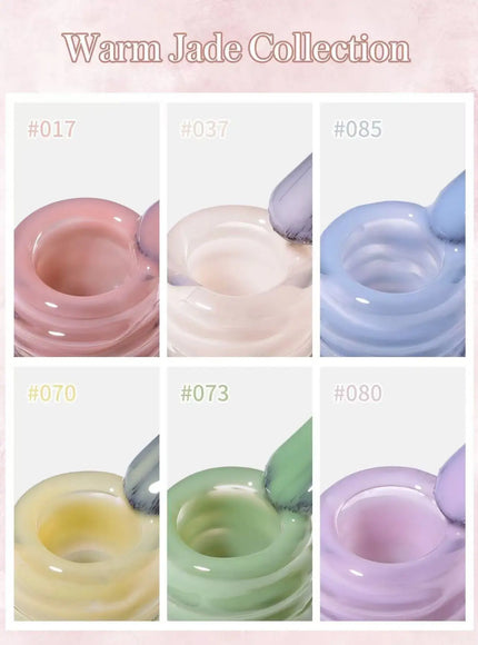 KissICON WHITE KissIcon Xeijayi Gel Nail Polish Set - 6