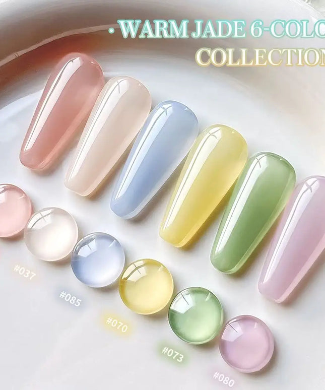 KissICON WHITE KissIcon Xeijayi Gel Nail Polish Set - 6