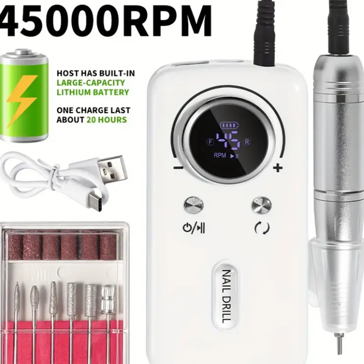 KissICON WHITE KissIcon Xiangyouyou V1 Drill - All In One