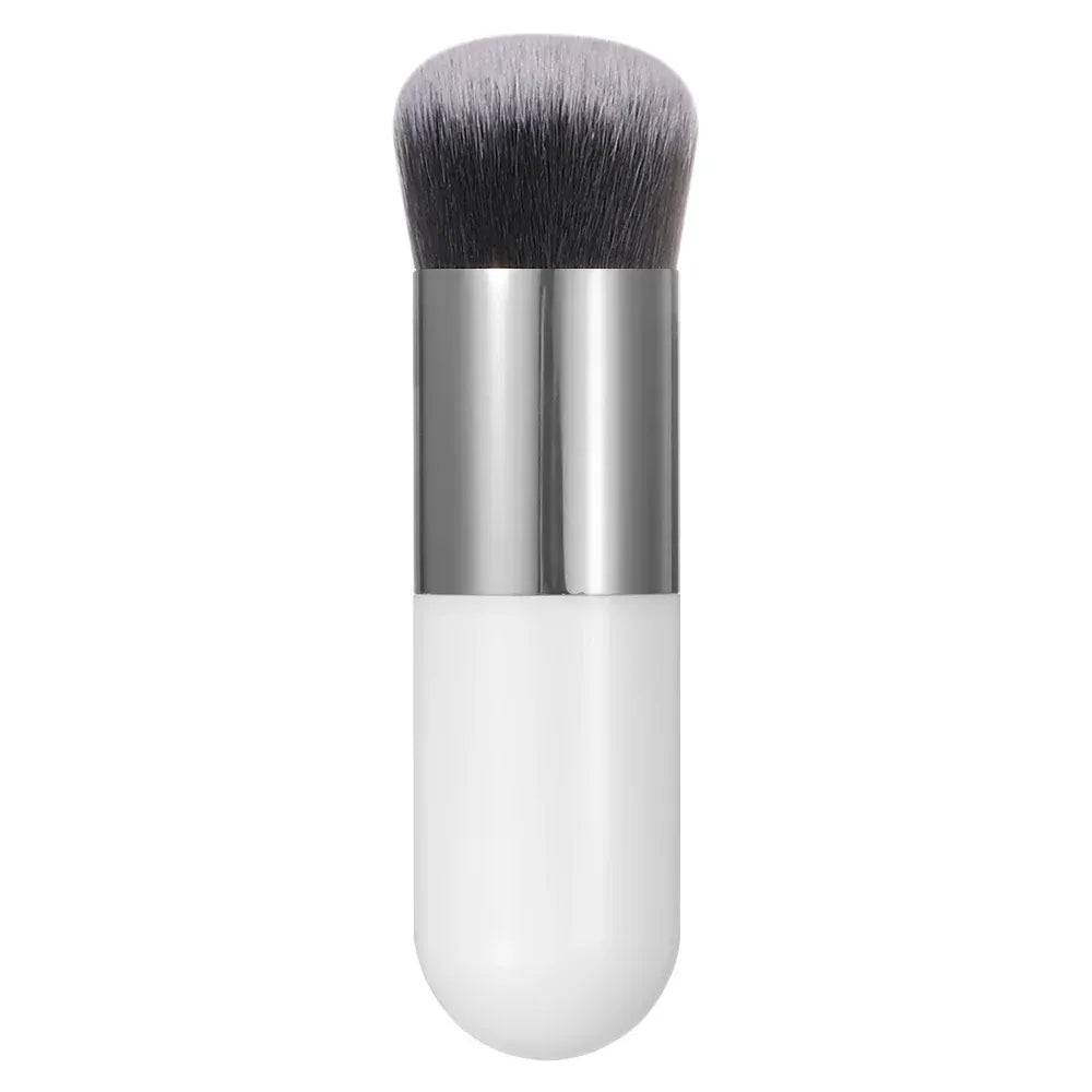 KissICON white silver KissIcon Makeup Brushes - Flawless Foundation Blending Tool