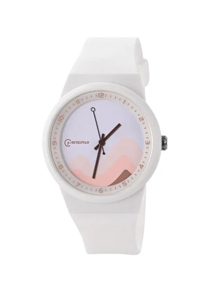 KissICON White Uthai GB04 Unicorn Kids Watch - Waterproof Wristwatch
