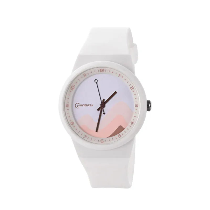 KissICON White Uthai GB04 Unicorn Kids Watch - Waterproof Wristwatch