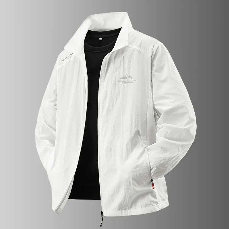 KissICON whiteSF / 5XL 2025 UltraLight UV Proof Breathable Summer Sun Jacket