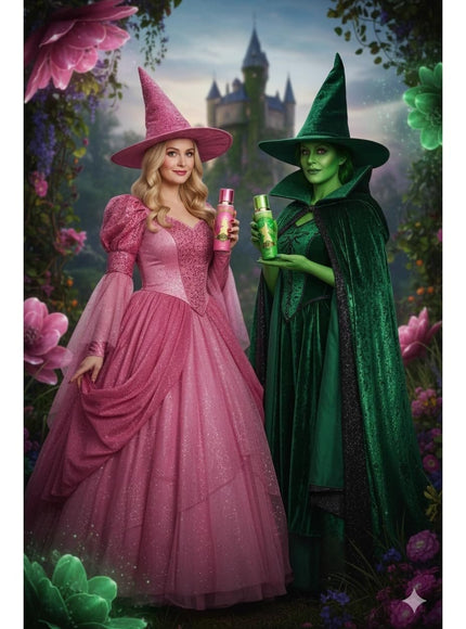 KissICON Wicked Body Mist Duo Limited Edition Glinda Elphaba Wicked Fragrance