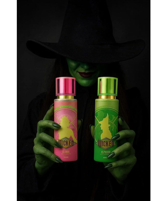 KissICON Wicked Body Mist Duo Limited Edition Glinda Elphaba Wicked Fragrance