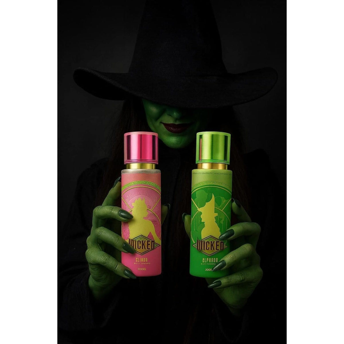 KissICON Wicked Body Mist Duo Limited Edition Glinda Elphaba Wicked Fragrance