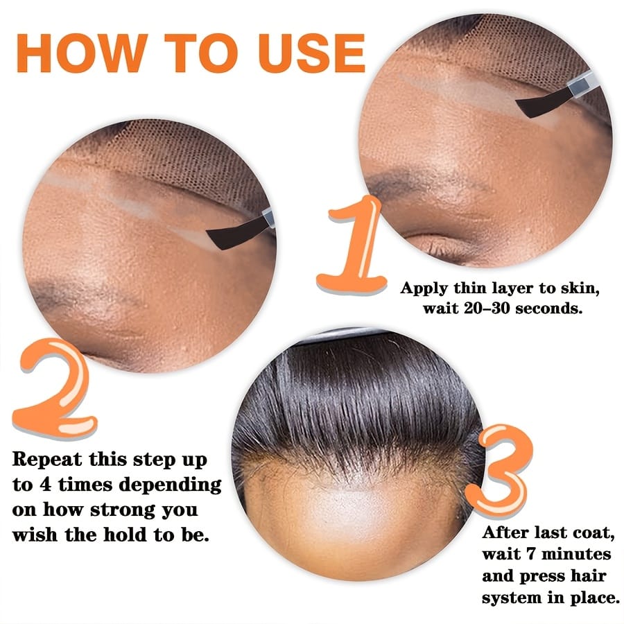 KissICON Wig-0.5oz Lace Glue Kissicon Goiple Waterproof Wig Glue Fast