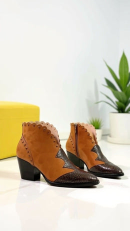 KissICON Wild West Allure Ankle Boots