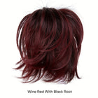 Wine Red With Black Root