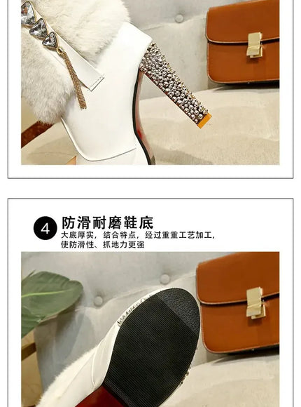 KissICON Winter Boot Women Shoe Winter New Ankle Boots