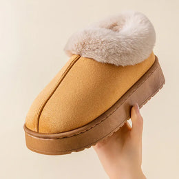 KissICON Winter Women Shoes Fashion Snow Boots Fluffy Plush