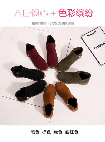 KissICON Women Boots 2024 Autumn Winter Boots Female Shoes