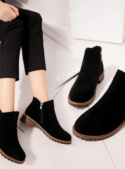 KissICON Women Boots 2024 Autumn Winter Boots Female Shoes