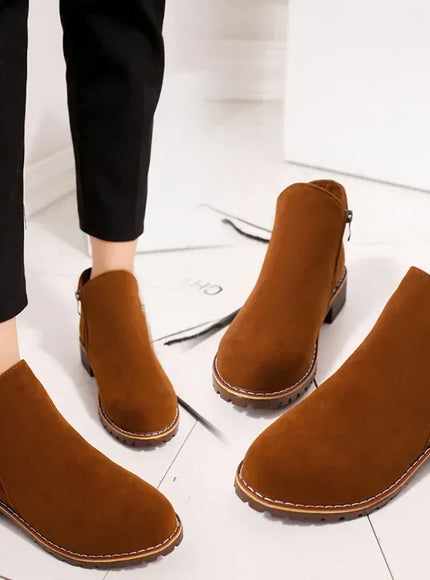 KissICON Women Boots 2024 Autumn Winter Boots Female Shoes