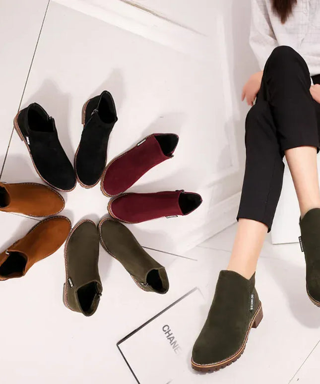 KissICON Women Boots 2024 Autumn Winter Boots Female Shoes