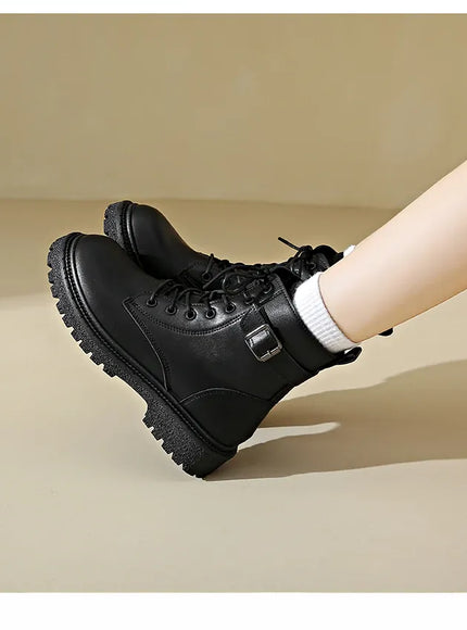 KissICON Women Boots 2024 Autumn Winter New Fashion Classic