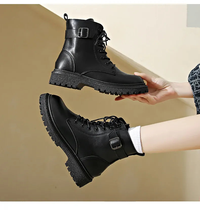 KissICON Women Boots 2024 Autumn Winter New Fashion Classic