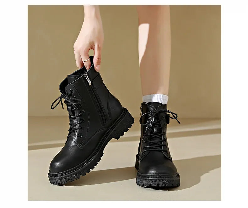 KissICON Women Boots 2024 Autumn Winter New Fashion Classic