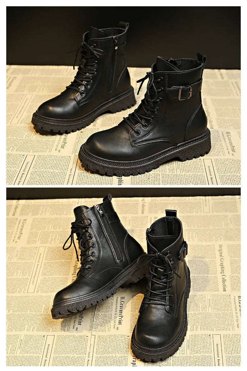 KissICON Women Boots 2024 Autumn Winter New Fashion Classic