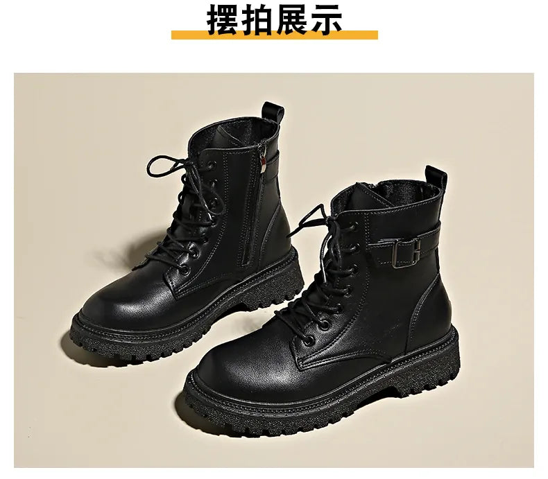 KissICON Women Boots 2024 Autumn Winter New Fashion Classic