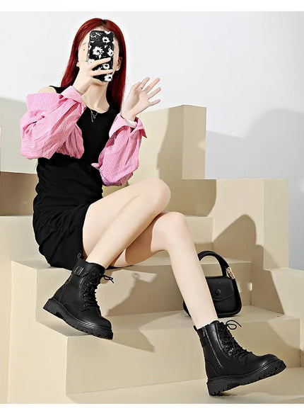 KissICON Women Boots 2024 Autumn Winter New Fashion Classic
