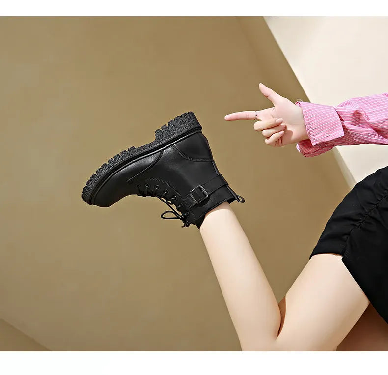 KissICON Women Boots 2024 Autumn Winter New Fashion Classic