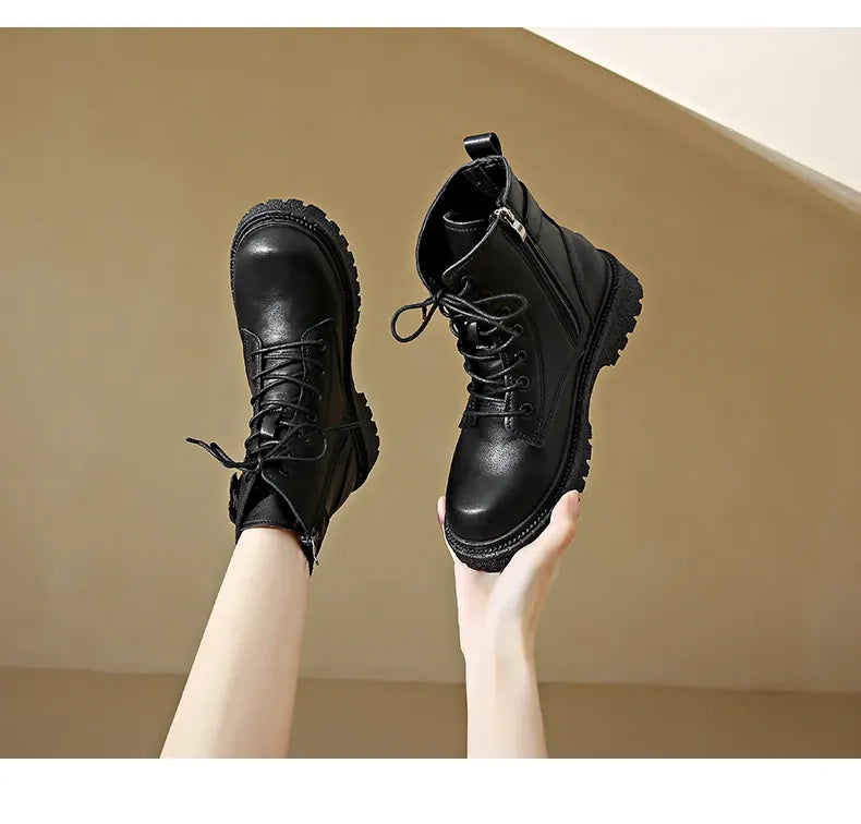 KissICON Women Boots 2024 Autumn Winter New Fashion Classic