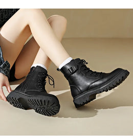 KissICON Women Boots 2024 Autumn Winter New Fashion Classic