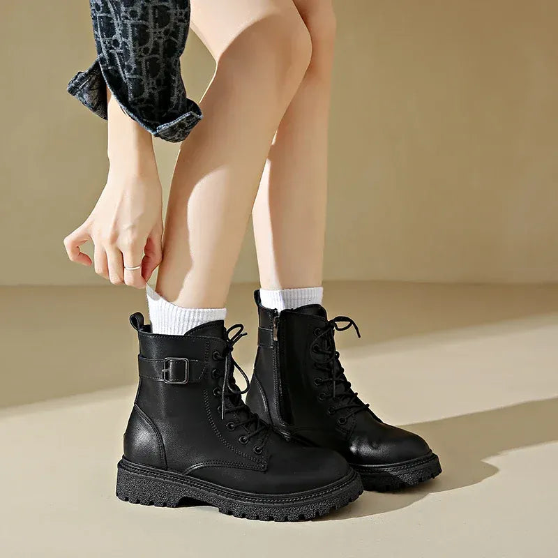 KissICON Women Boots 2024 Autumn Winter New Fashion Classic