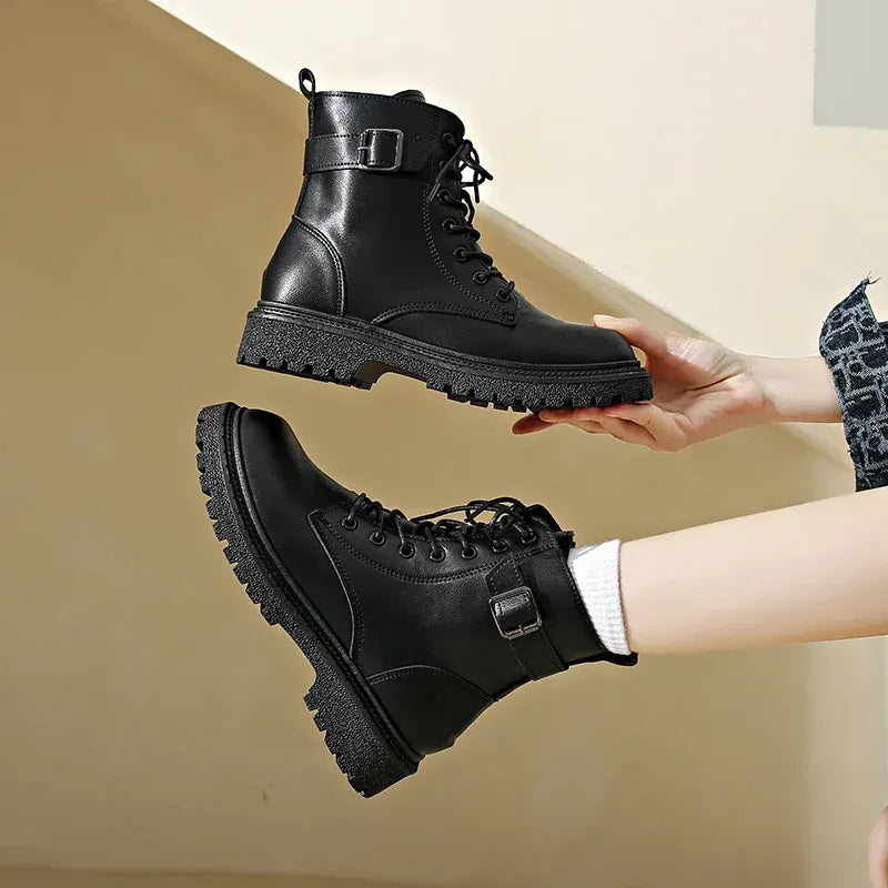 KissICON Women Boots 2024 Autumn Winter New Fashion Classic