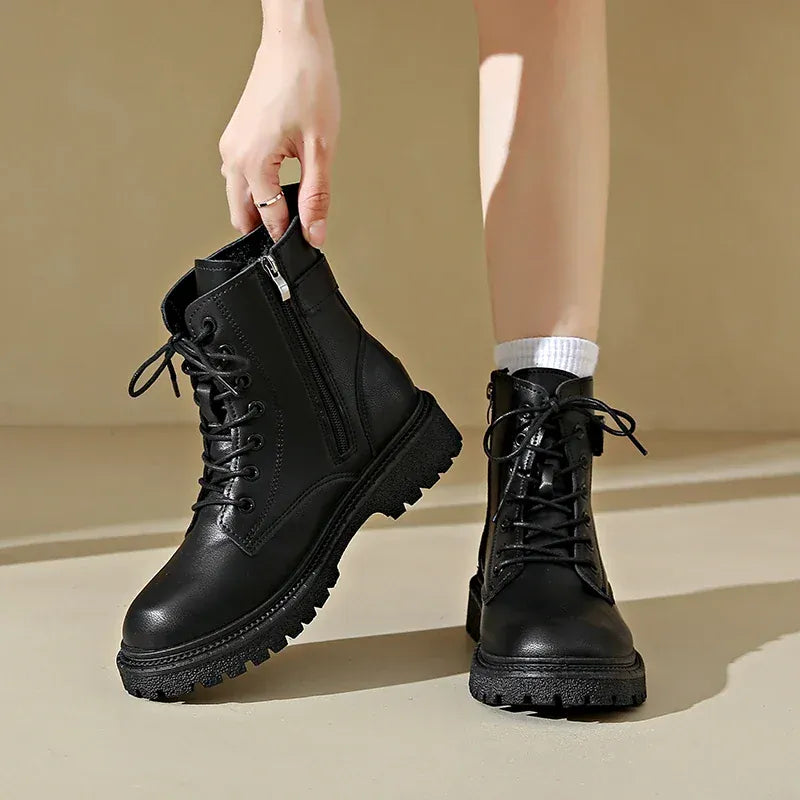 KissICON Women Boots 2024 Autumn Winter New Fashion Classic