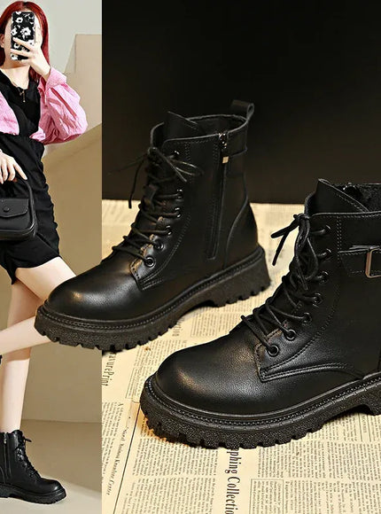 KissICON Women Boots 2024 Autumn Winter New Fashion Classic