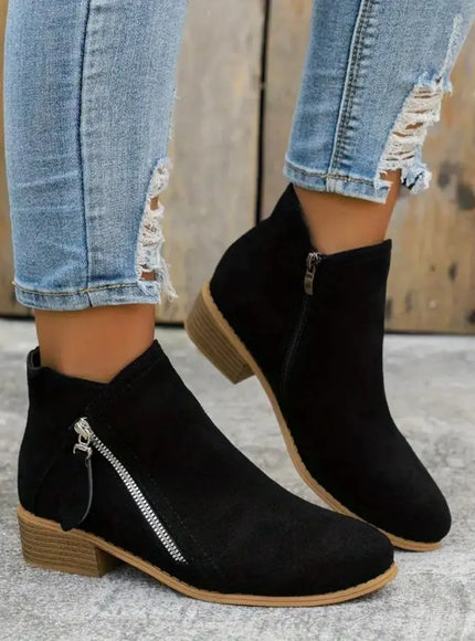 KissICON Women Boots 2024 New Autumn Boots Women Fashion