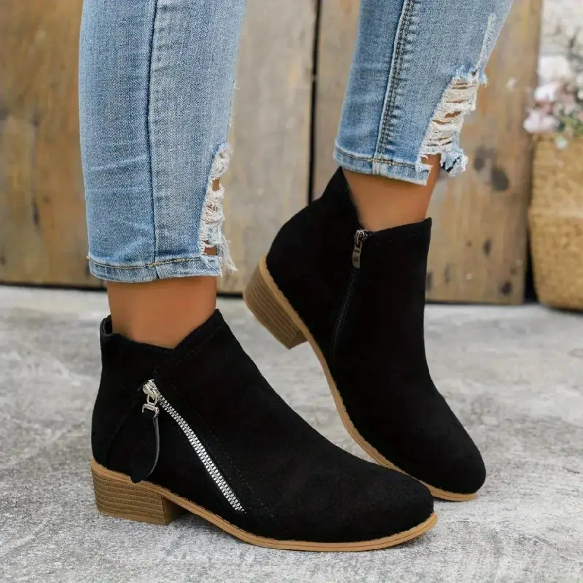 KissICON Women Boots 2024 New Autumn Boots Women Fashion