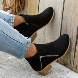 KissICON Women Boots 2024 New Autumn Boots Women Fashion