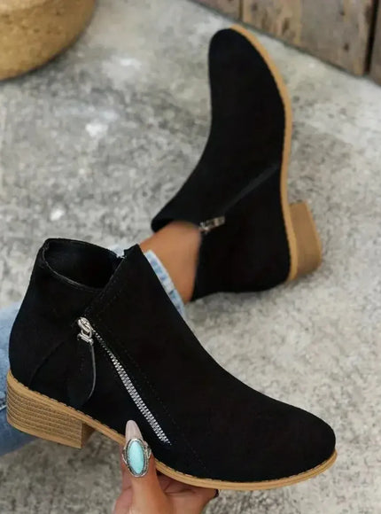 KissICON Women Boots 2024 New Autumn Boots Women Fashion