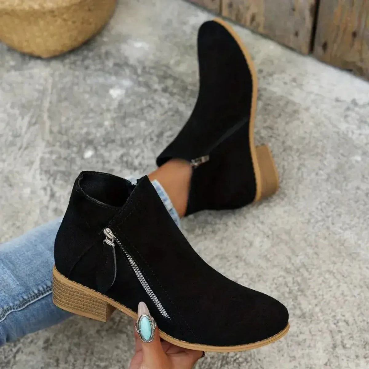 KissICON Women Boots 2024 New Autumn Boots Women Fashion