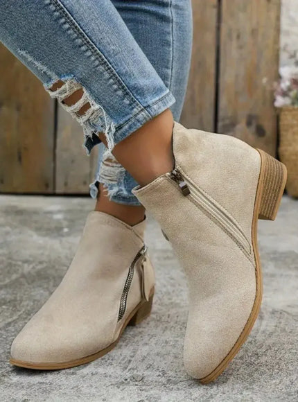KissICON Women Boots 2024 New Autumn Boots Women Fashion