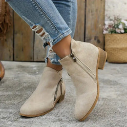 KissICON Women Boots 2024 New Autumn Boots Women Fashion