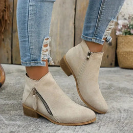 KissICON Women Boots 2024 New Autumn Boots Women Fashion