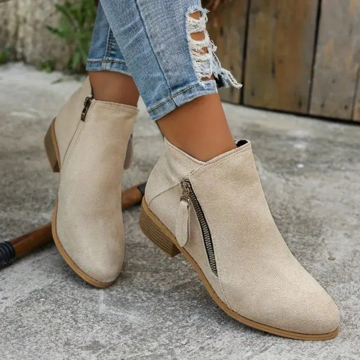 KissICON Women Boots 2024 New Autumn Boots Women Fashion